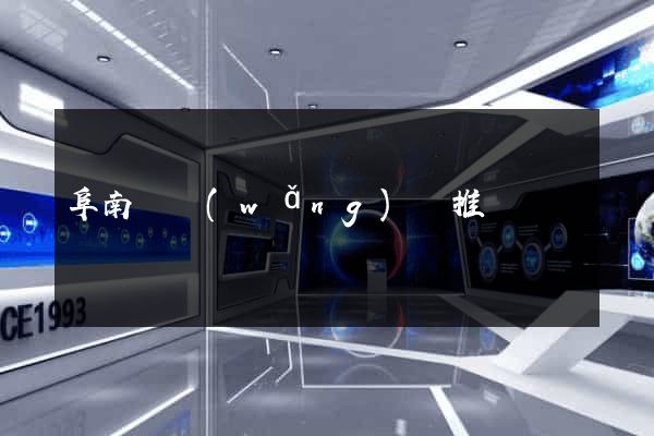 阜南縣網(wǎng)絡推廣