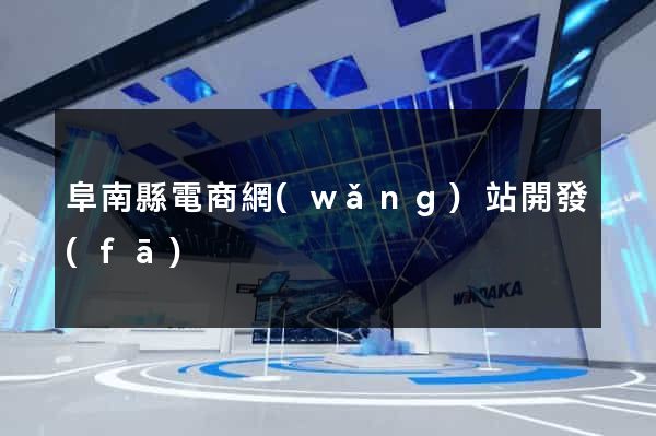 阜南縣電商網(wǎng)站開發(fā)
