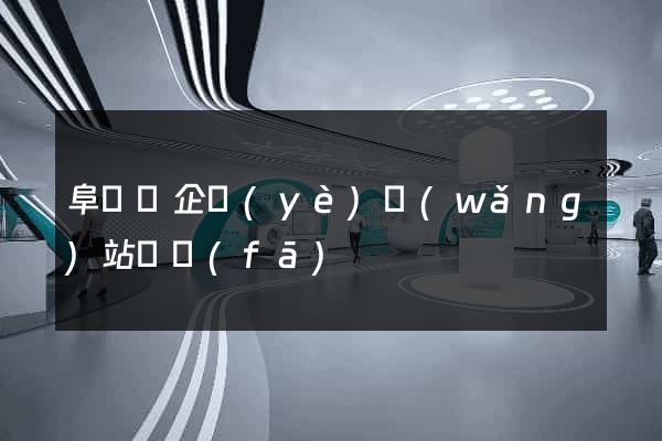 阜寧縣企業(yè)網(wǎng)站開發(fā)