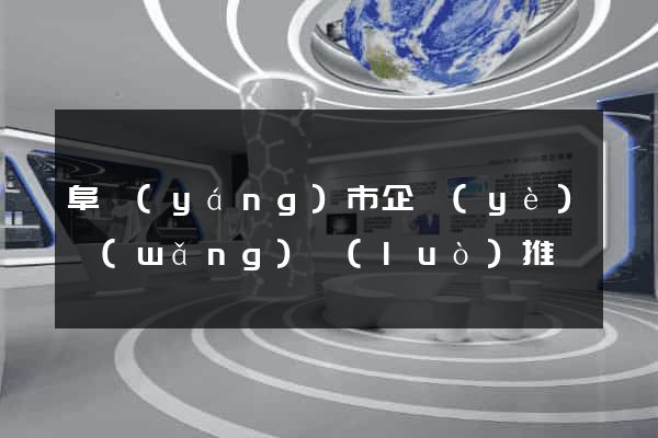 阜陽(yáng)市企業(yè)網(wǎng)絡(luò)推廣