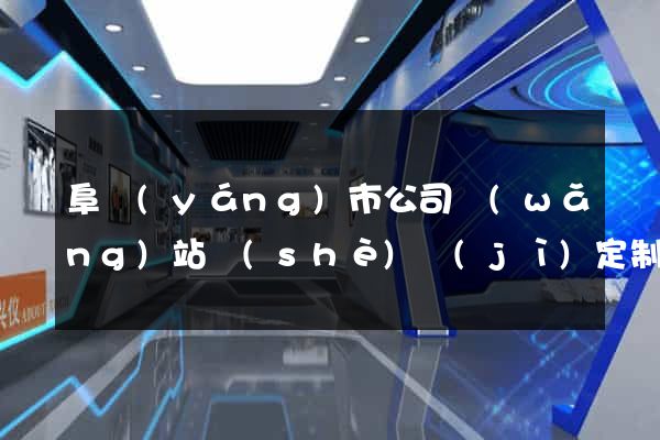 阜陽(yáng)市公司網(wǎng)站設(shè)計(jì)定制