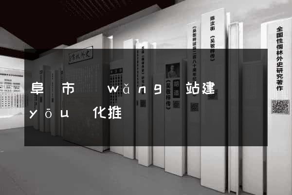 阜陽市網(wǎng)站建設優(yōu)化推廣