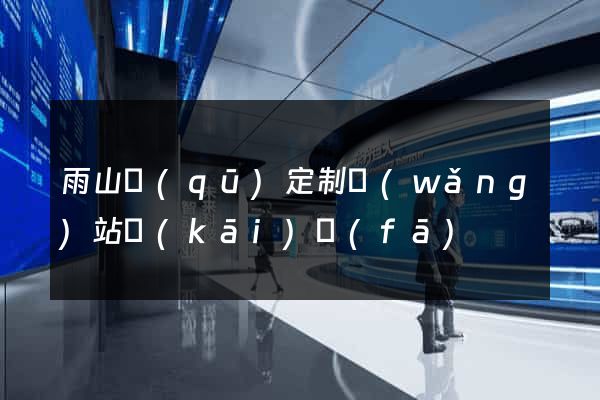 雨山區(qū)定制網(wǎng)站開(kāi)發(fā)