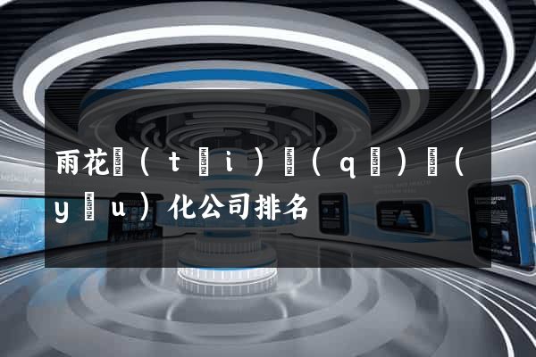 雨花臺(tái)區(qū)優(yōu)化公司排名