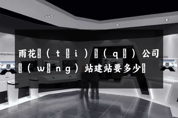 雨花臺(tái)區(qū)公司網(wǎng)站建站要多少錢
