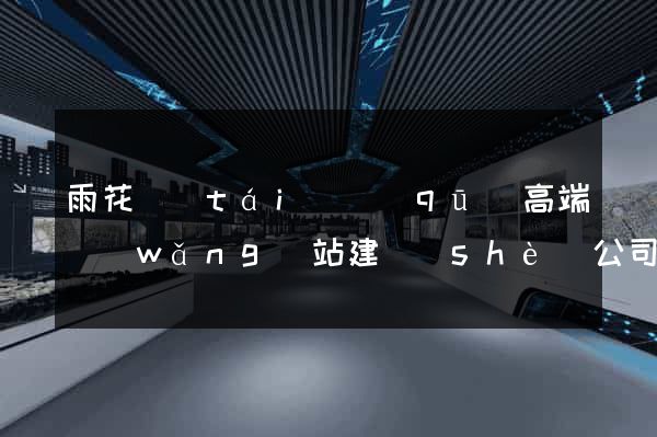 雨花臺(tái)區(qū)高端網(wǎng)站建設(shè)公司