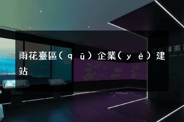 雨花臺區(qū)企業(yè)建站