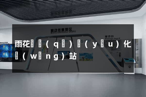 雨花臺區(qū)優(yōu)化網(wǎng)站