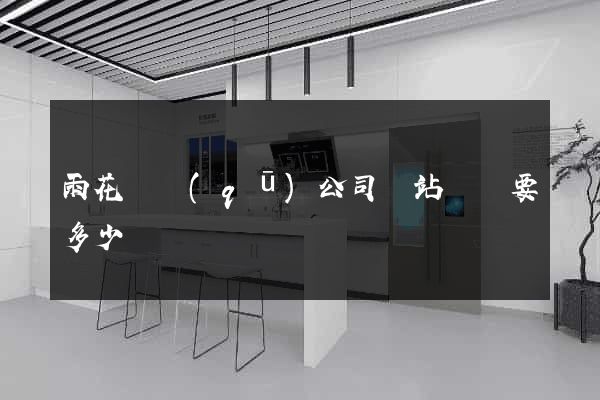 雨花臺區(qū)公司網站設計要多少錢