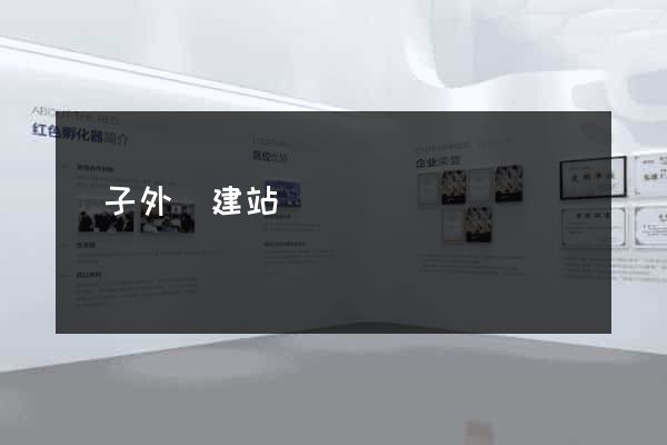 電子外貿建站