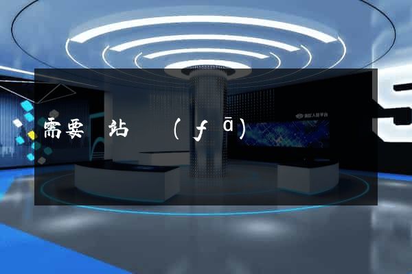 需要網站開發(fā)