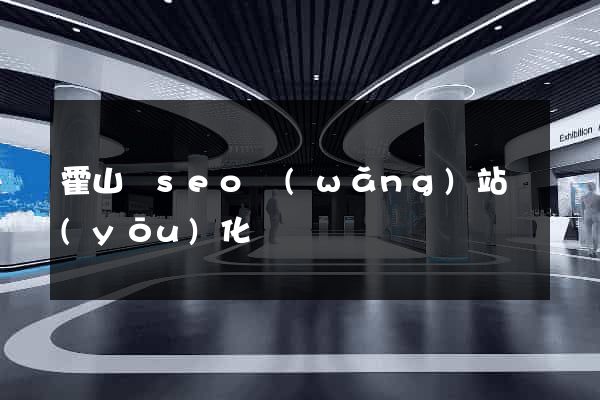 霍山縣seo網(wǎng)站優(yōu)化