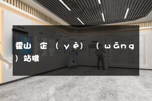 霍山縣企業(yè)網(wǎng)站推廣