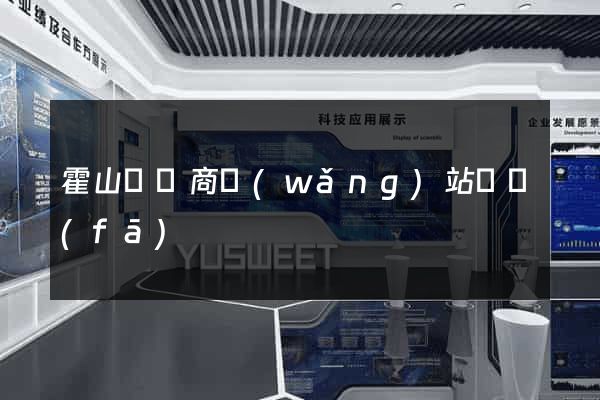 霍山縣電商網(wǎng)站開發(fā)