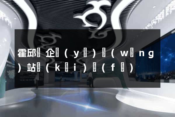 霍邱縣企業(yè)網(wǎng)站開(kāi)發(fā)