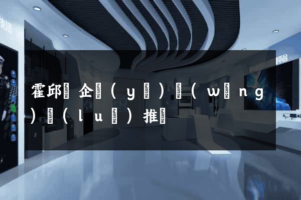 霍邱縣企業(yè)網(wǎng)絡(luò)推廣