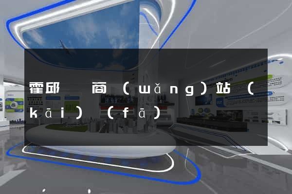 霍邱縣電商網(wǎng)站開(kāi)發(fā)