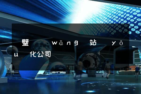 靈璧縣網(wǎng)站優(yōu)化公司