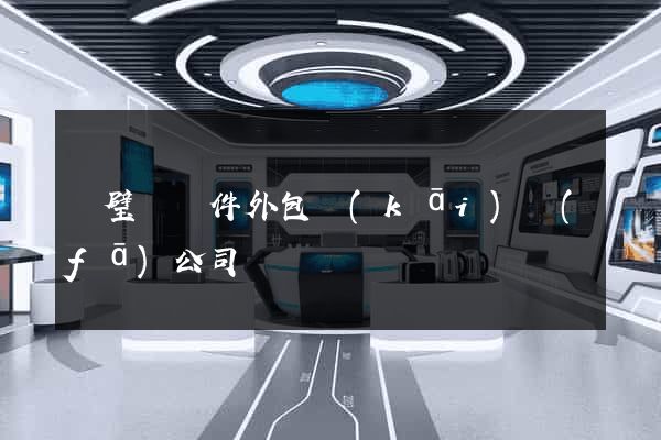 靈璧縣軟件外包開(kāi)發(fā)公司