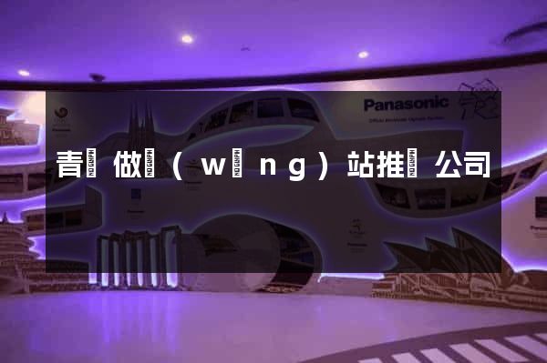青島做網(wǎng)站推廣公司