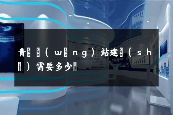 青島網(wǎng)站建設(shè)需要多少錢