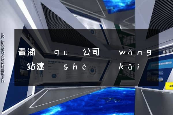 青浦區(qū)公司網(wǎng)站建設(shè)開(kāi)發(fā)