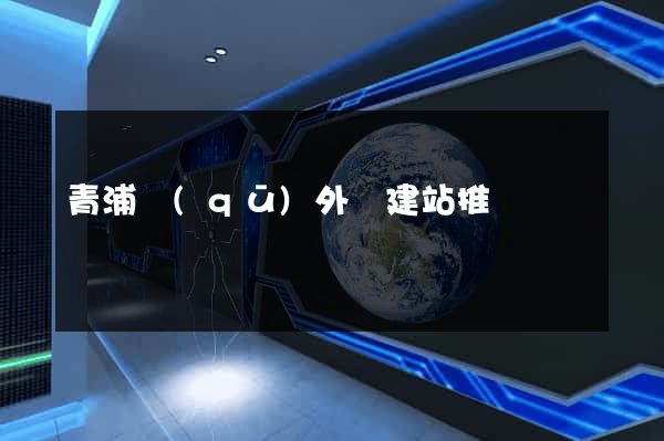 青浦區(qū)外貿建站推廣