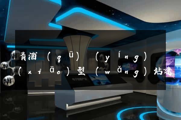 青浦區(qū)營(yíng)銷(xiāo)型網(wǎng)站建設(shè)