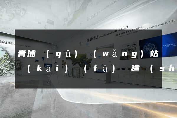 青浦區(qū)網(wǎng)站開(kāi)發(fā)與建設(shè)