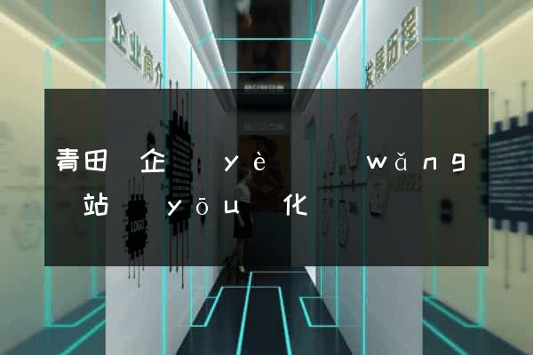 青田縣企業(yè)網(wǎng)站優(yōu)化