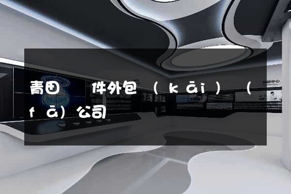 青田縣軟件外包開(kāi)發(fā)公司