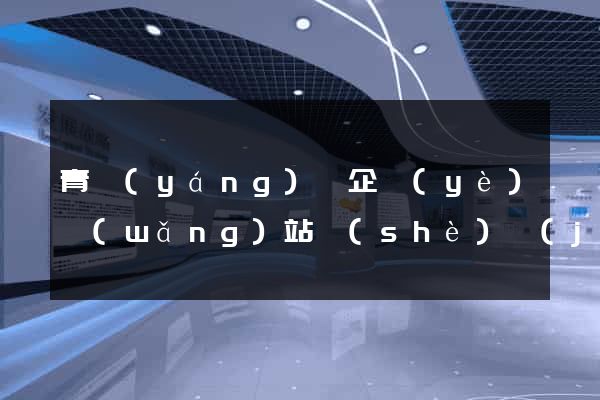 青陽(yáng)縣企業(yè)網(wǎng)站設(shè)計(jì)
