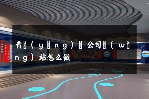 青陽(yáng)縣公司網(wǎng)站怎么做