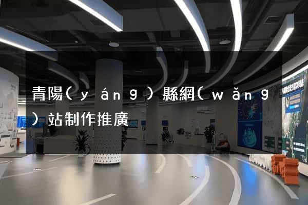 青陽(yáng)縣網(wǎng)站制作推廣