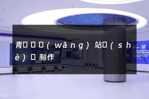 青陽縣網(wǎng)站設(shè)計制作