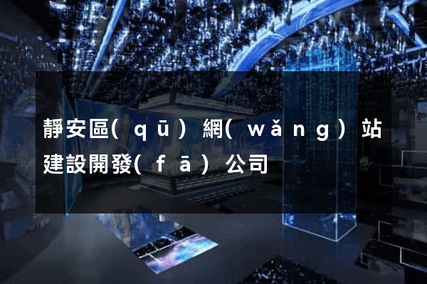 靜安區(qū)網(wǎng)站建設開發(fā)公司