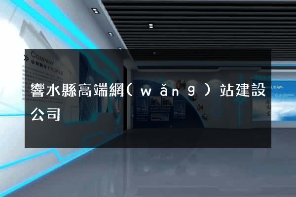 響水縣高端網(wǎng)站建設公司