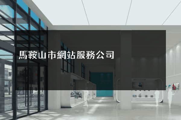 馬鞍山市網站服務公司