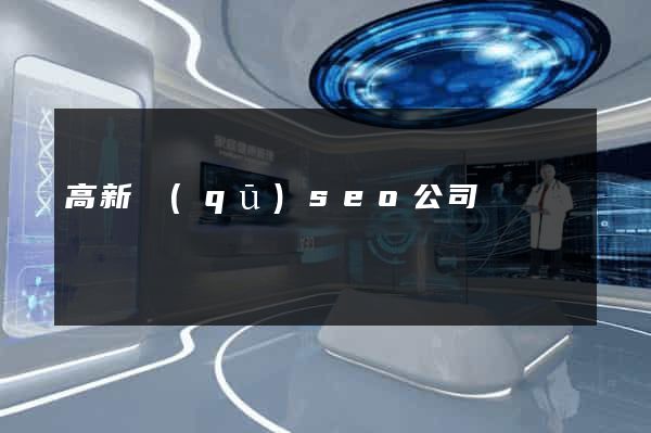 高新區(qū)seo公司