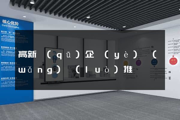 高新區(qū)企業(yè)網(wǎng)絡(luò)推廣