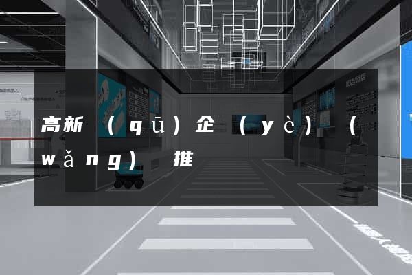 高新區(qū)企業(yè)網(wǎng)絡推廣