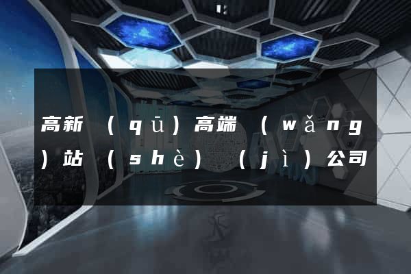高新區(qū)高端網(wǎng)站設(shè)計(jì)公司