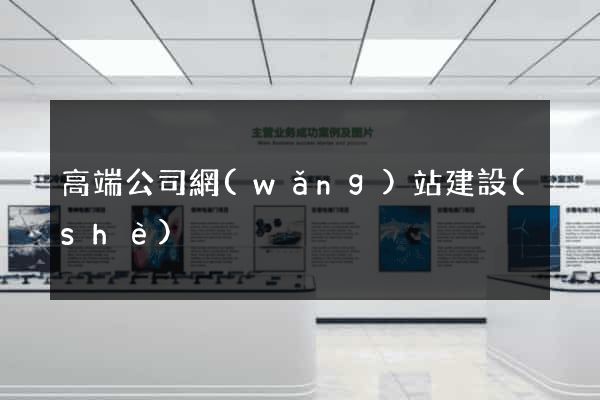 高端公司網(wǎng)站建設(shè)