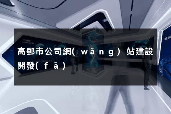 高郵市公司網(wǎng)站建設開發(fā)