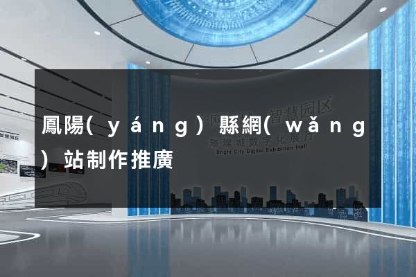 鳳陽(yáng)縣網(wǎng)站制作推廣