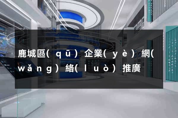 鹿城區(qū)企業(yè)網(wǎng)絡(luò)推廣