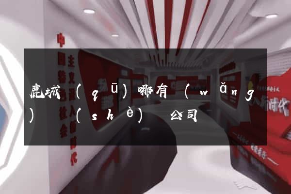 鹿城區(qū)哪有網(wǎng)頁設(shè)計公司