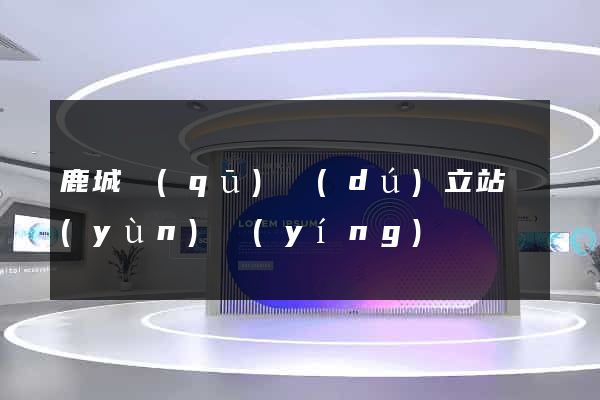 鹿城區(qū)獨(dú)立站運(yùn)營(yíng)