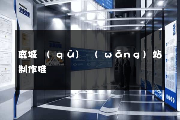 鹿城區(qū)網(wǎng)站制作推廣