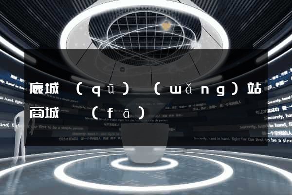 鹿城區(qū)網(wǎng)站商城開發(fā)